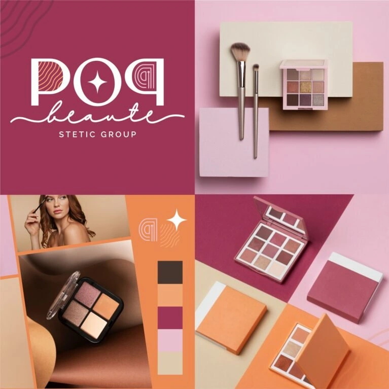 Popbeauty — identidade visual da Agência Mais Resultado